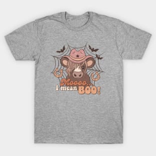 Moo ... I Mean Boo! T-Shirt